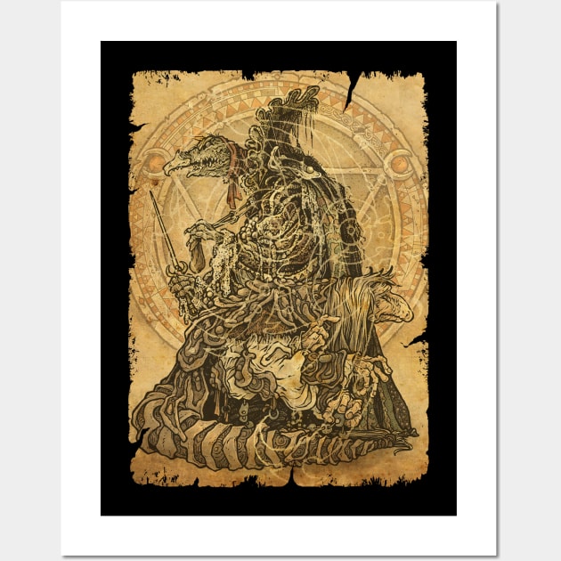 Card Dark Crystal 5 Wall Art by ngaritsuket